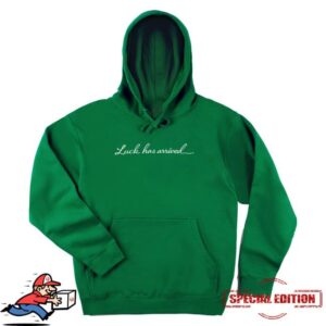 Vegas Matt Merch Shop Limited Edition Luck Has Arrived Hoodie