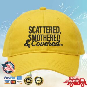 Waffle House Merch Store Scattered, Smothered & Covered Dad Cap