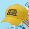 Waffle House Store Merch Scattered, Smothered & Covered Dad Caps 2 Waffle House Store Merch Scattered, Smothered & Covered Dad Cap