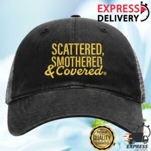 Waffle House Store Merch Scattered, Smothered & Covered Trucker Hat