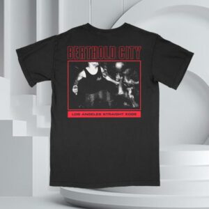 War Records Merch Store Berthold City Los Angeles Straight Edge Shirt