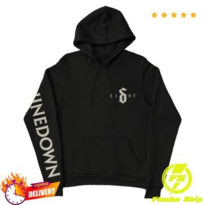 Warner Music Merch Store Shinedown Ei8ht Silhouette Hoodie