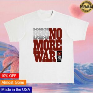 Wear The Peace Store Merch No More War Heavyweight Tee