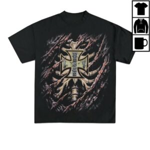 kenny Wearicy Shop Merch Mortal Cross Graphic T Shirt