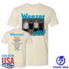 Weezer Web Store Merch 1994 Tracklist T-Shirt