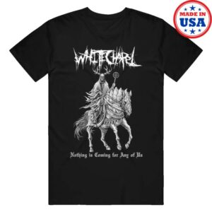 Whitechapel Merch Store Horse Black T-Shirt