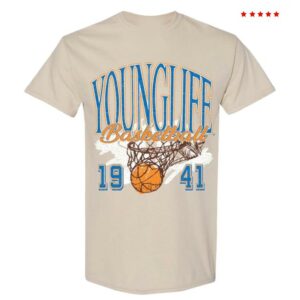 Young Life Store Merch Shop Basketball Tee