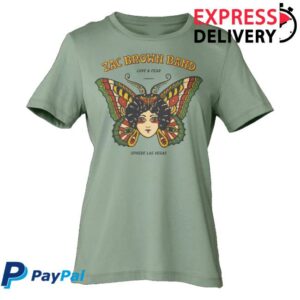 Zac Brown Band Merch Shop Ladies Sage Sphere Tee