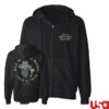 Zac Brown Band Merch Shop Sphere Skull Zip Hoodie