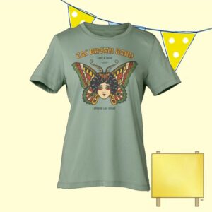 Zac Brown Band Merch Store Ladies Sage Sphere Shirt