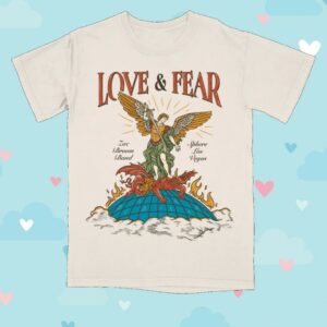 Zac Brown Band Merch Store Love & Fear Sphere Shirt
