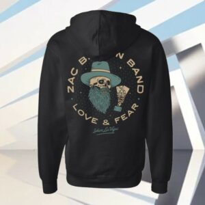 Zac Brown Band Merch Store Sphere Skull Zip Hoodie