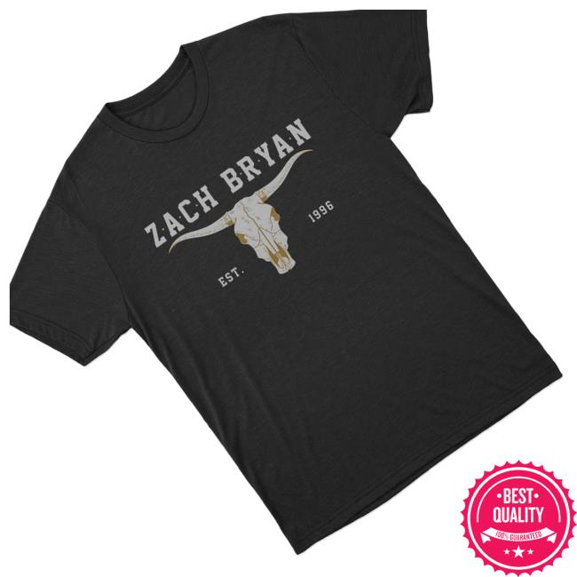 Zach Bryan Merch Store Merch Zach Bryan Est 1996 Shirts 4 Zach Bryan Merch Store Merch Zach Bryan Est 1996 T Shirt