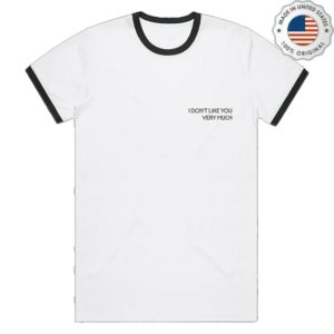 Zayn Merch Store I Don't Like You Ringer Tee