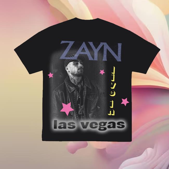 Zayn Merch Store Live In Las Vegas Photo Star Shirt 2 Zayn Merch Store Live In Las Vegas Photo Star Shirt