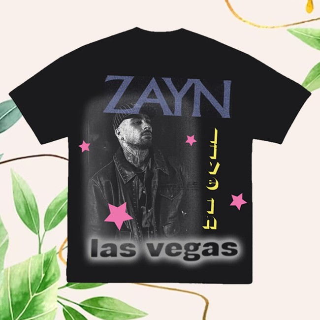 Zayn Merch Store Live In Las Vegas Photo Star Tee