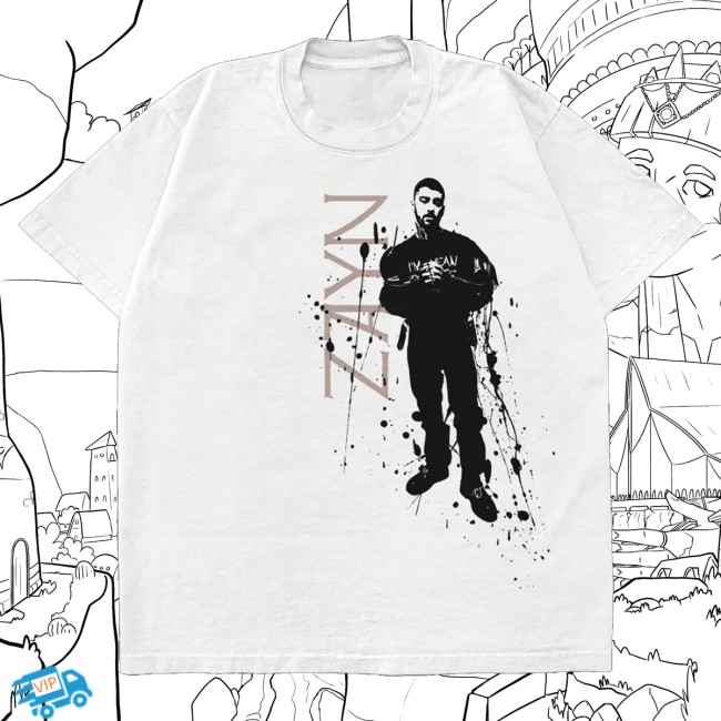 Zayn Merch Store Splatter Tee