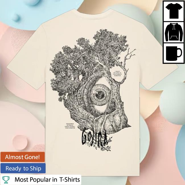 Gojira Shop Merch Store In The Forest Xxv Tee 4 Gojira Shop Merch Store In The Forest Xxv Tee