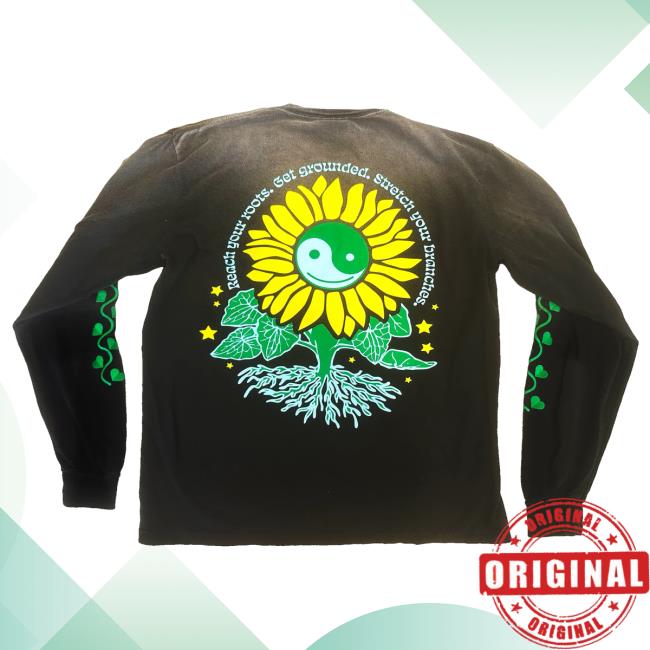 Griz Merch Shop And Reach Your Roots Sun Fade Long Sleeve 4 Griz Merch Shop And Reach Your Roots Sun Fade Long Sleeve
