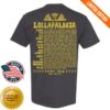 Lollapalooza Store Merch Shop Lolla Guide Lineup Tee