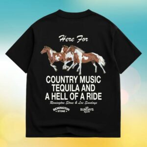 kenny sau Los Sundays Merch Shop The Hell Of A Ride Tee