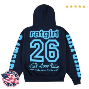 Strayrats Store Merch Shop Ratgirl Love Zip Hood