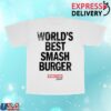 The Marathon Clothing Merch Shop Worlds Best Smash Burger Shirt White 6 The Marathon Clothing Merch Shop Worlds Best Smash Burger T-Shirt White
