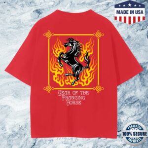 The Red Flags Merch Shop Year Of The Horse Tee