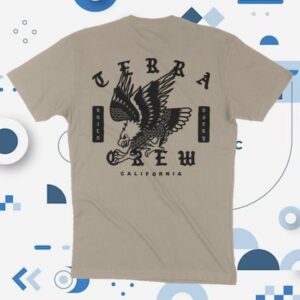 The Terra Crew Store Merch Shop Eagle Tan Tee