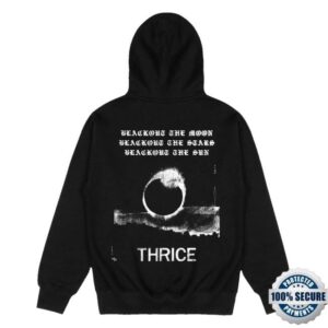 Thrice Merch Shop Blackout Hoodie
