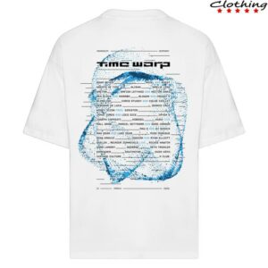 Time Warp Merch Shop Time Warp Lineup Tee Mannheim 2026 White