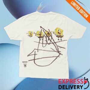 Travis Scott Merch Shop Store Cj X Spongebob Doodlebob Tee 2