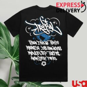 Tribal Streetwear Merch Shop Tour Shirt