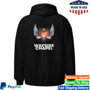 kenny sau Wayside Chapel Merch Shop Wayside Chapel Hoodie Black