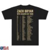 kenny sau Zach Bryan Merch Shop With Heaven On Top Photo Tour Tee