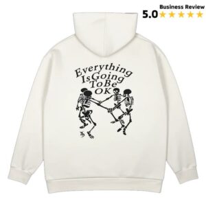 Zeds Dead Merch Apparel Everything Will Be Ok Relax Hoodie Bone