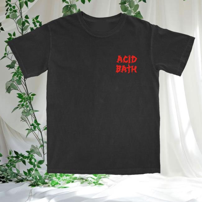 Acid Bath Merch Shop Clown Skull Tee Shirt 5 Acid Bath Merch Shop Clown Skull Tee