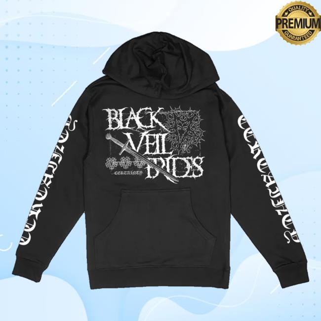 Black Veil Brides Shop Merch Certainty Hoodies 5 Black Veil Brides Shop Merch Certainty Hoodie