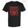 kenny trc Deadair Merch Shop Brain Black Tee Red Print