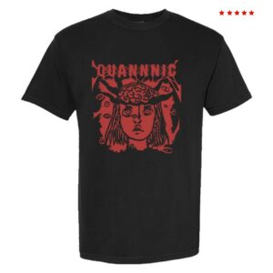 kenny trc Deadair Merch Shop Brain Black Tee Red Print