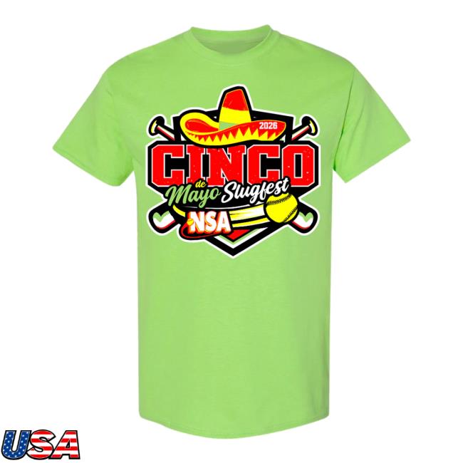 Diamond Sport Gear Shop Merch 2026 Nsa Cinco De Mayo Slugfest Fastpitch Tournament Shirts 5 Diamond Sport Gear Shop Merch 2026 Nsa Cinco De Mayo Slugfest Fastpitch Tournament Shirt
