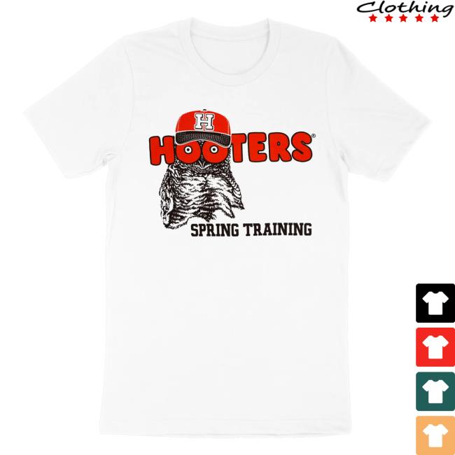 Hooters Merch Shop Hooters Spring Training Shirt 5 Hooters Merch Shop Hooters Spring Training T-Shirt