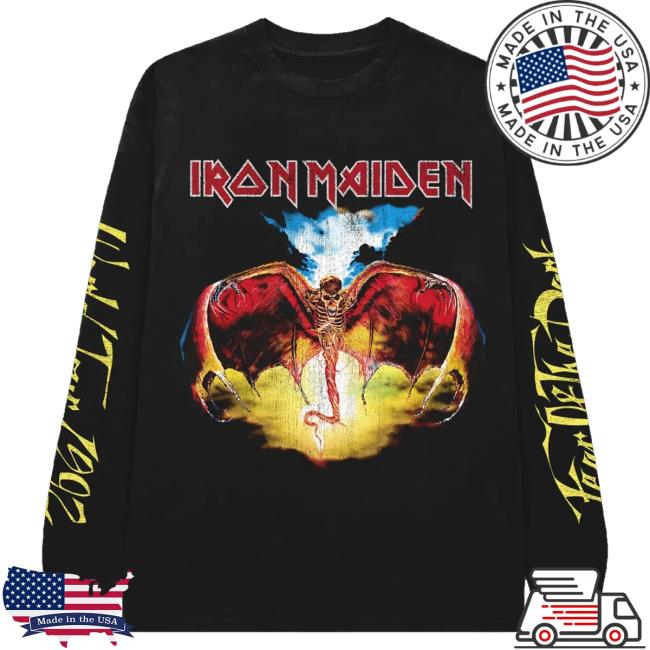 Iron Maiden Merch Shop Im50 Fear Of The Dark Longsleeve Tee Shirt 5 Iron Maiden Merch Shop Im50 Fear Of The Dark Longsleeve Tee
