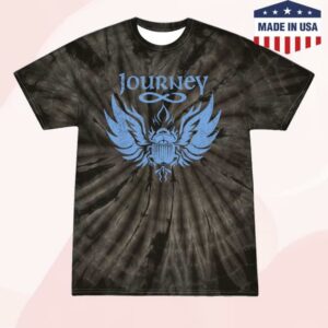 kenny trc Journey Music Merch Shop Albums Tie Dye Tee