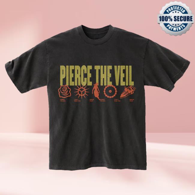 Pierce The Veil Merch Shop Store Ichy Symbols Tour Tee 5 Pierce The Veil Merch Shop Store Ichy Symbols Tour Tee