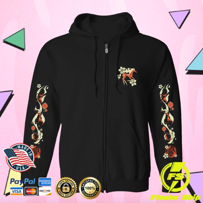 Sharkrobot Store Merch Shop Zip-Up Hoodie Year Of The Horse Logo 5 Sharkrobot Store Merch Shop Zip-Up Hoodie Year Of The Horse Logo