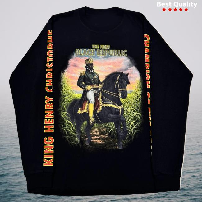 The Lacma Store Merch Shop Tavares Strachan Henry Christophe Long Sleeved T-Shirt Black 5 The Lacma Store Merch Shop Tavares Strachan Henry Christophe Long Sleeved T-Shirt Black