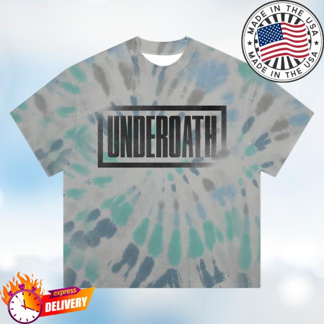 Underoath777 Shop Merch Blue Tye Dye Tee Shirt 4 Underoath777 Shop Merch Blue Tye Dye Tee