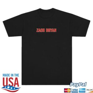 kenny trc Zach Bryan Merch Shop With Heaven On Top Black Tour Tee