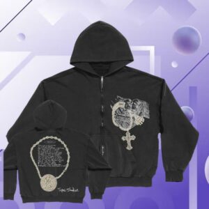 2Pac Merch Shop Store Untitled Zip Hoodie